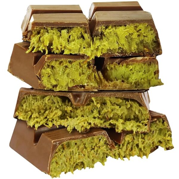 Gourmet Kunafa Pistachio Chocolate Bar – Milk Chocolate Dubai Delight (10 oz / 0.28kg) - Image 5