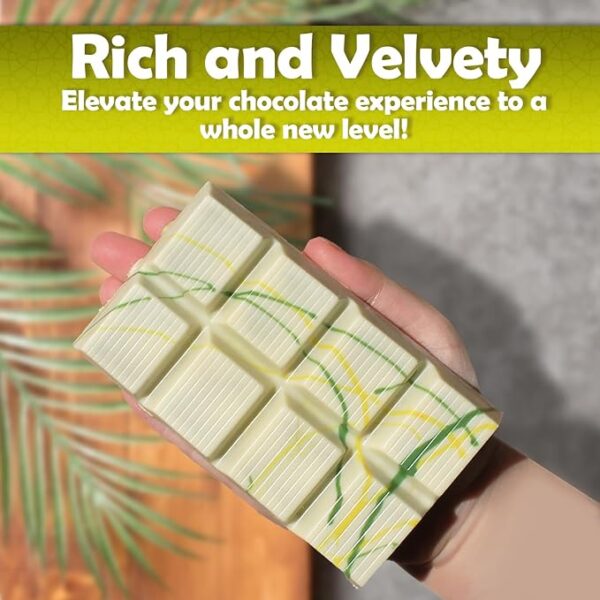 Dubai Pistachio Kunafa Chocolate Bar – White Chocolate Gourmet (200g) - Image 4