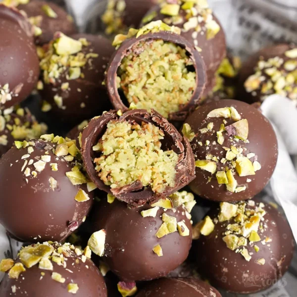 Dubai Kunafa Pistachio Chocolate Truffle (21 Pieces | 16.01 oz / 1 lb / 454g) - Image 3